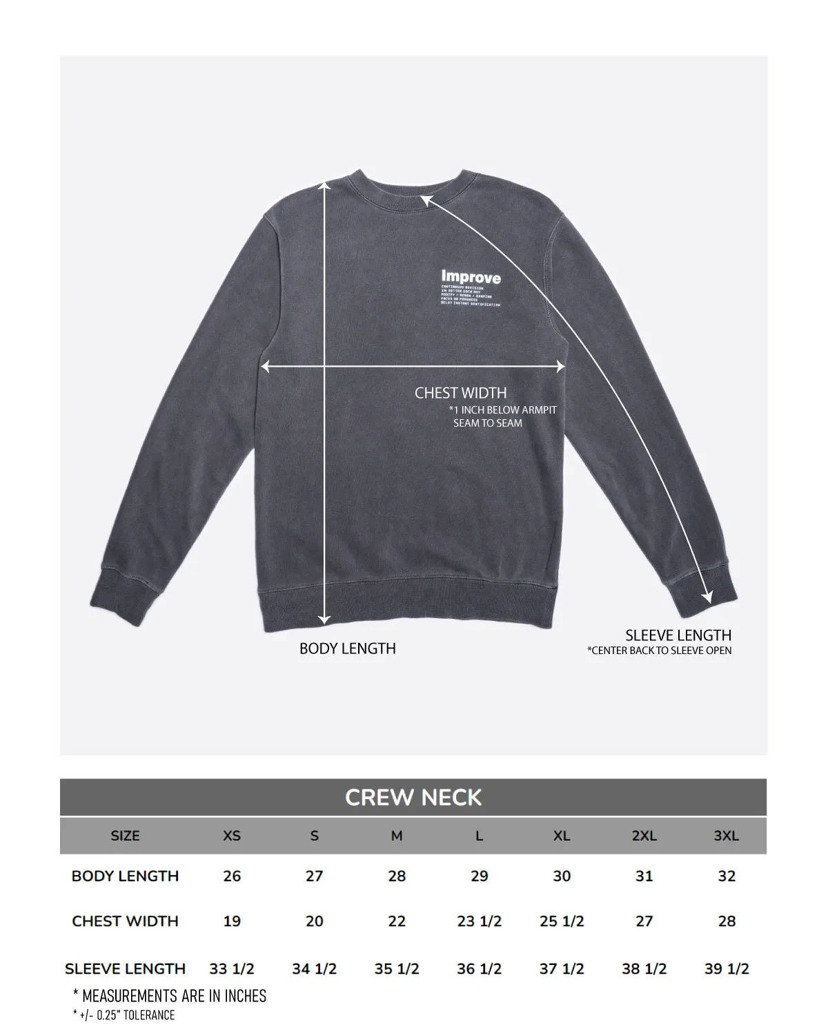 VINTAGE IMPROVE CREWNECK