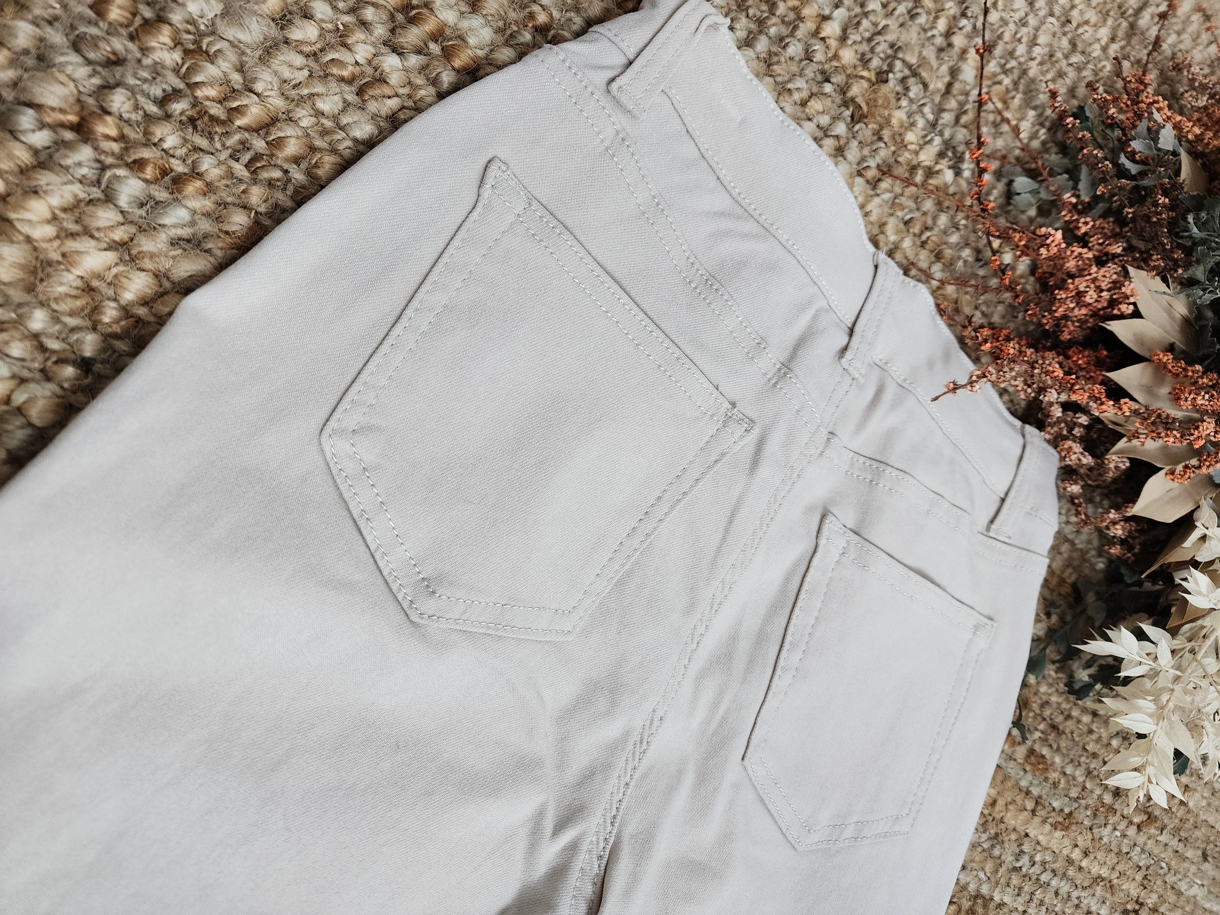 Wakee Stretch Jeans Cream