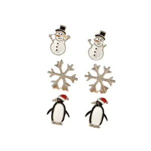 Whimsical Winter Earrings Trio by Vienna Verve	Collection