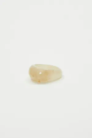 White Acrylic Ring