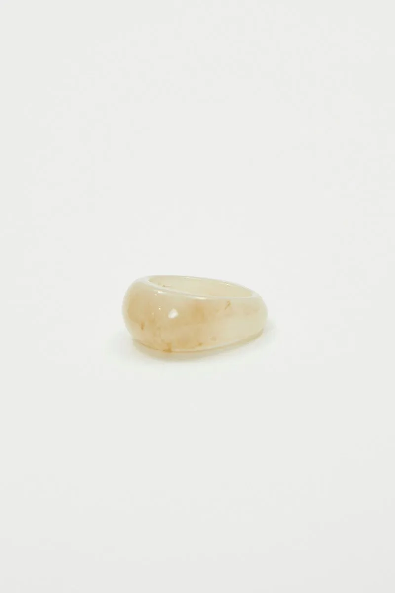 White Acrylic Ring