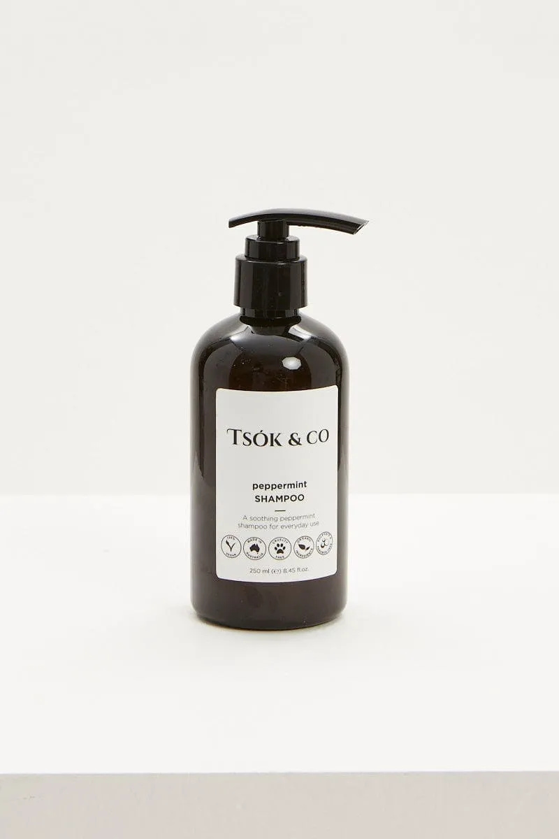 White Tsok And Co Peppermint Shampoo 250Ml