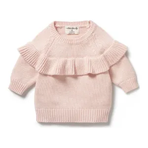 Wilson Frenchy Knitted Ruffle Sweater