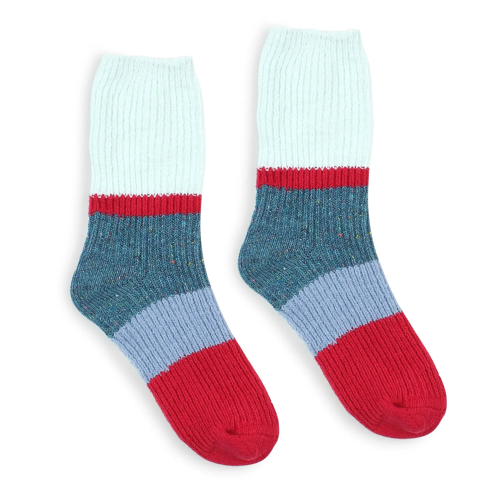 Women Wool Malson Franc Socks (Crew 4 Pairs) Xi 14