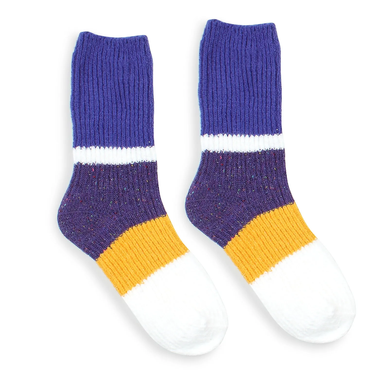 Women Wool Malson Franc Socks (Crew 4 Pairs) Xi 14