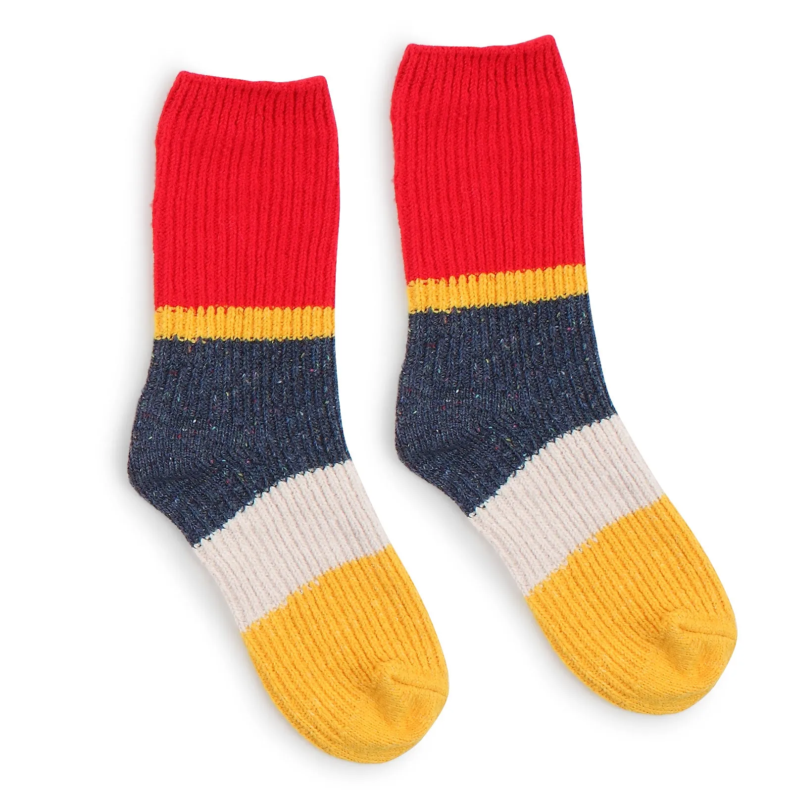 Women Wool Malson Franc Socks (Crew 4 Pairs) Xi 14